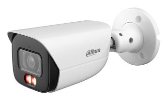 (Dh-Ipc-Hfw3449ep-As-Il-0280B) Dahua Cámara Ip Bullet Serie 3, 4Mp, Ir 50M, Ip67, Soporta Microsd Hasta 512 GB, 12 Vdc / Poe, Fija 2.8 Mm