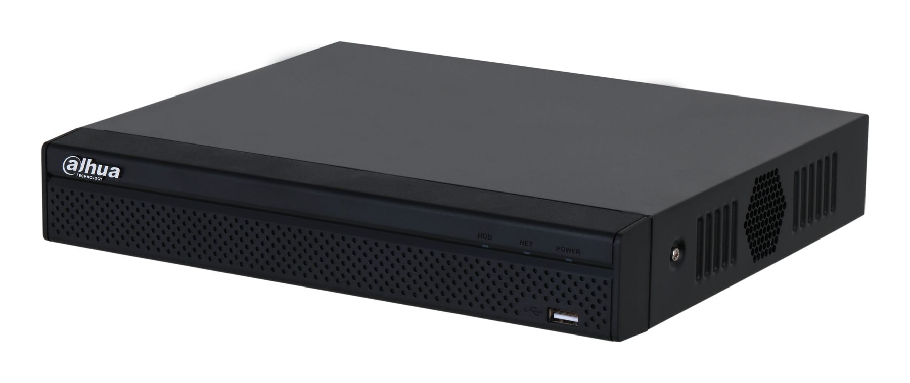 (Dhi-Nvr2104hs-P-4Ks3) Dahua Grabador Ip 4 Canales Poe 1Hdd 4K Con Inteligencia Artifical Compact 1U Negro