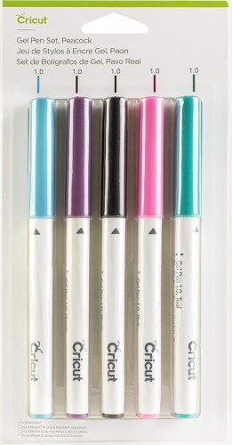 Cricut Gel Pen Set Peacock