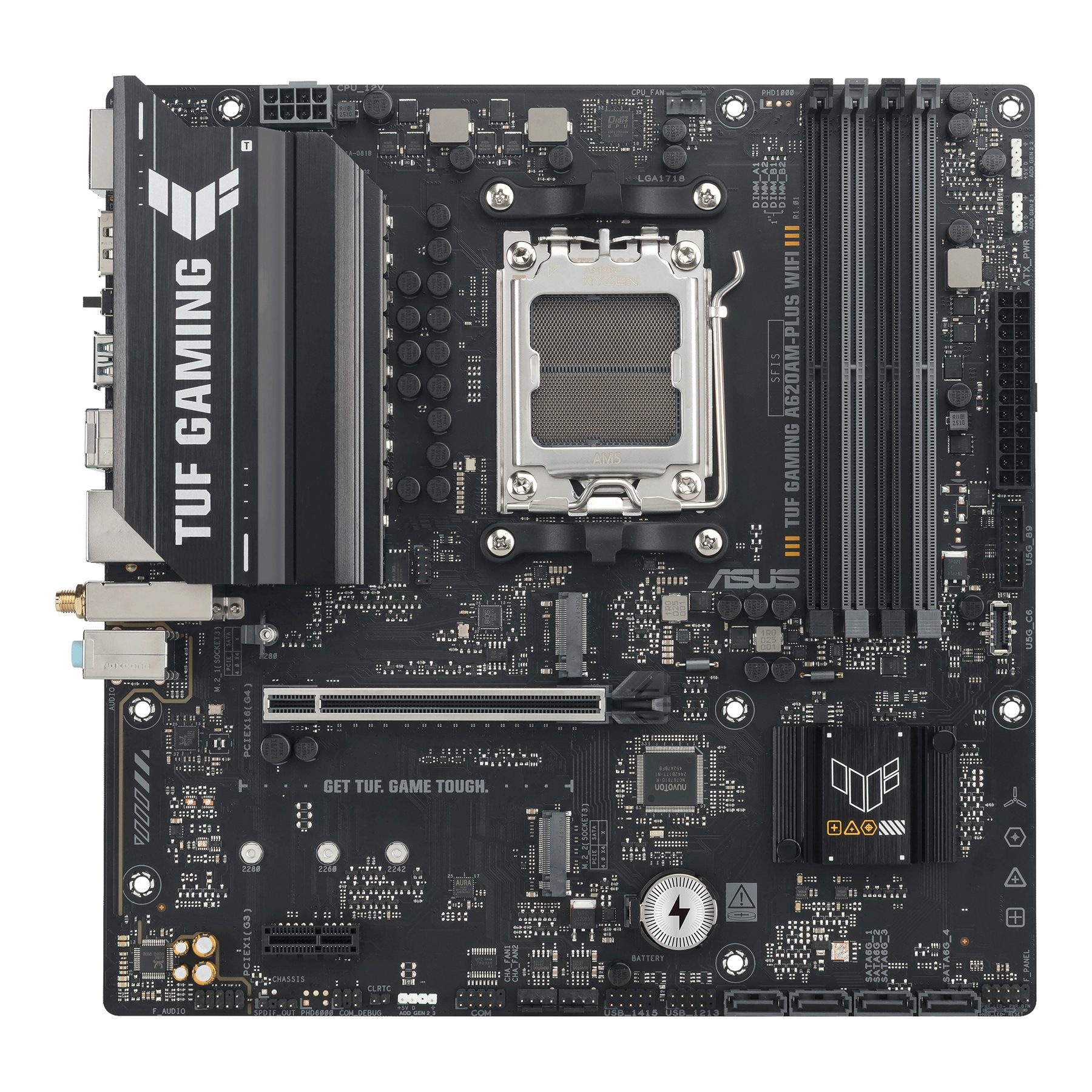 Asus Tuf Gaming A620am-Plus Wifi AMD A620a Zócalo Am5 Micro Atx