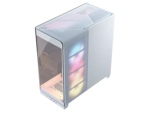 Corsair 4500X Rs-R Argb Tempered Glass Mid-Tower, White Midi Tower Blanco
