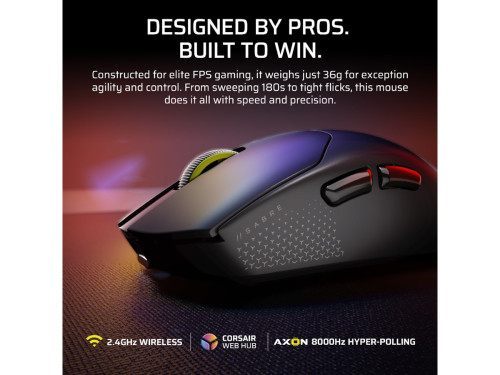 Raton Corsair Sabre V2 Pro Negro Ch-931G000-Ww