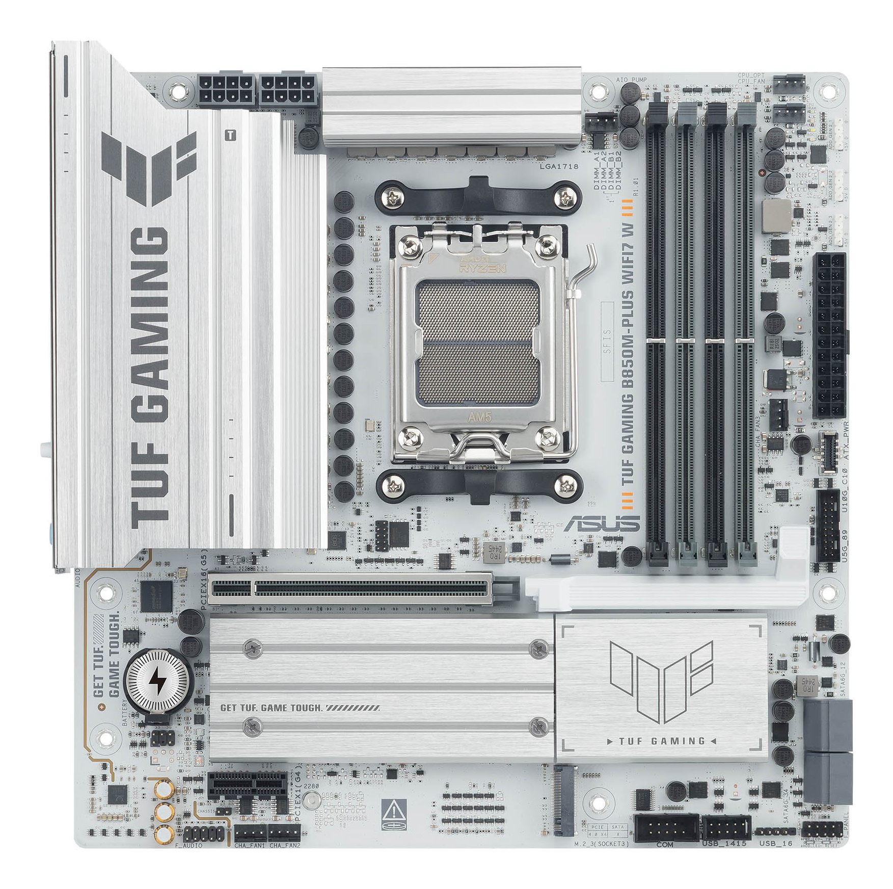 Asus Tuf Gaming B850m-Plus Wifi7 W AMD B850 Zócalo Am5 Micro Atx