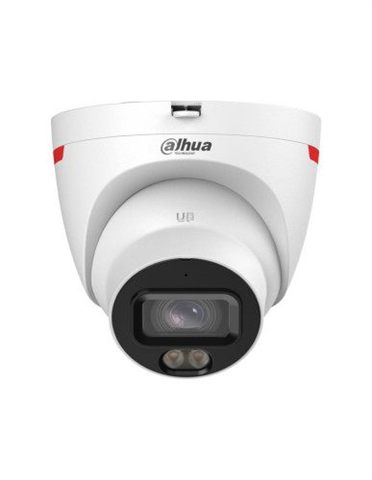 (Dh-Ipc-Hdw2849tp-S-Led-0280B-Pro) Dahua Camara Ip Wizcolor Turret Wizsense Serie 2 8Mp Con Inteligencia Artificial Soporta Microsd 256Gb, 12 Vdc/Poe, Smd Plus, Wdr 120Db, Optica Fija  2.8Mm