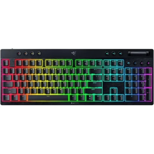 Teclado Razer Blackwidow V4 Low Profile Hyperspeed Orange Switch (Us Layout) (Rz03-05270800-R3m1)