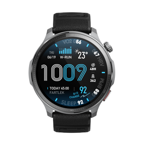 Amazfit Balance 2 Xt 3,81 Cm (1.5") Amoled Digital 480 X 480 píxeles Pantalla Táctil Negro Wifi Gps (Satélite)
