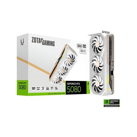 Zotac Gaming GeForce RTX 5080 Solid Oc Nvidia 16 GB GDDR7