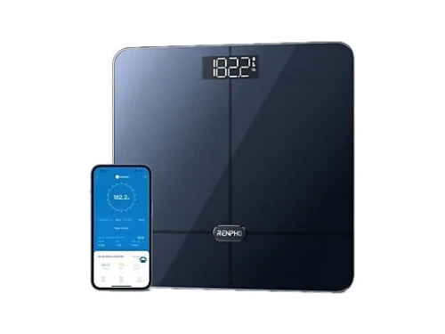 Renpho  Elis 2 - Smart Body Scale - Ito - Ble - 3Aaa - 11X11x1inch - Black