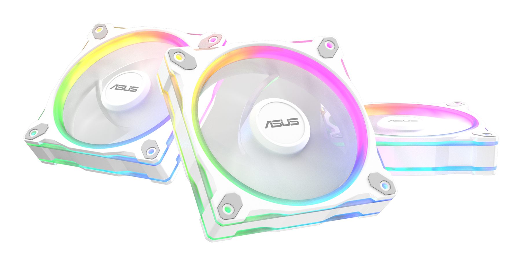 Asus Prime Mr120 Fan Argb White 3In1 Carcasa Del Ordenador Ventilador 12 Cm Blanco
