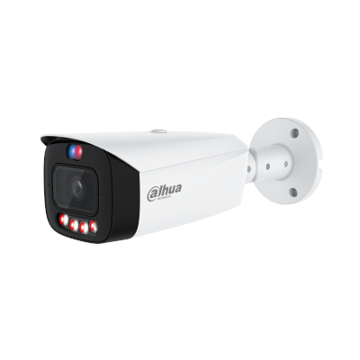 (Dh-Ipc-Hfw3849t1p-As-Pv-0280B-Pro) Dahua Camara Ip Wizcolor Bullet Wizsense Serie 3 8Mp Con Inteligencia Artificial, Soporta Microsd 256Gb, Tioc Pro Alarma In/Out, Acupick, Smd 4.0, 12 Vdc/Poe, Ip67, 2.8Mm
