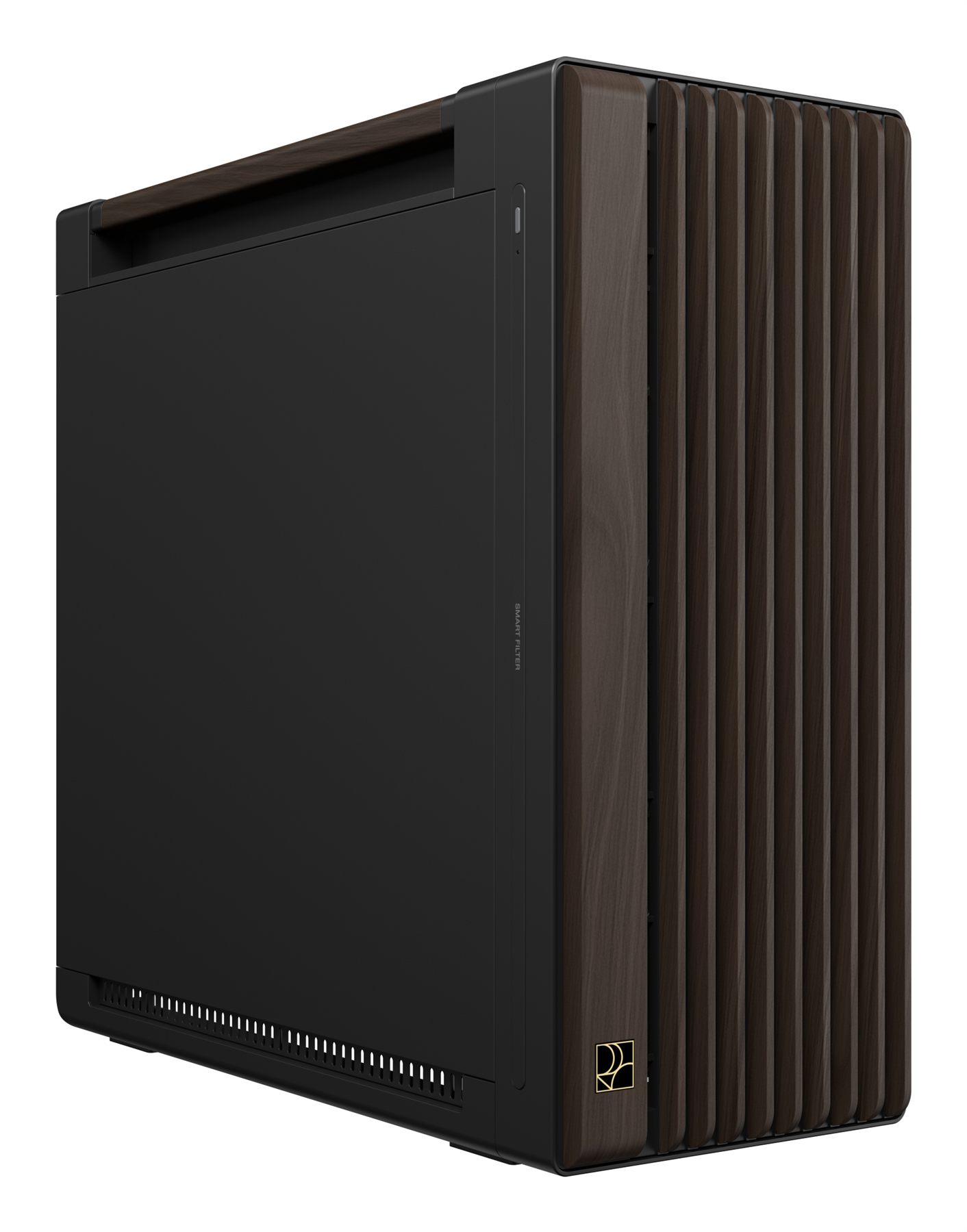 Caja Asus Proart Pa602 Walnut Wood Metal Pwm Modern Black