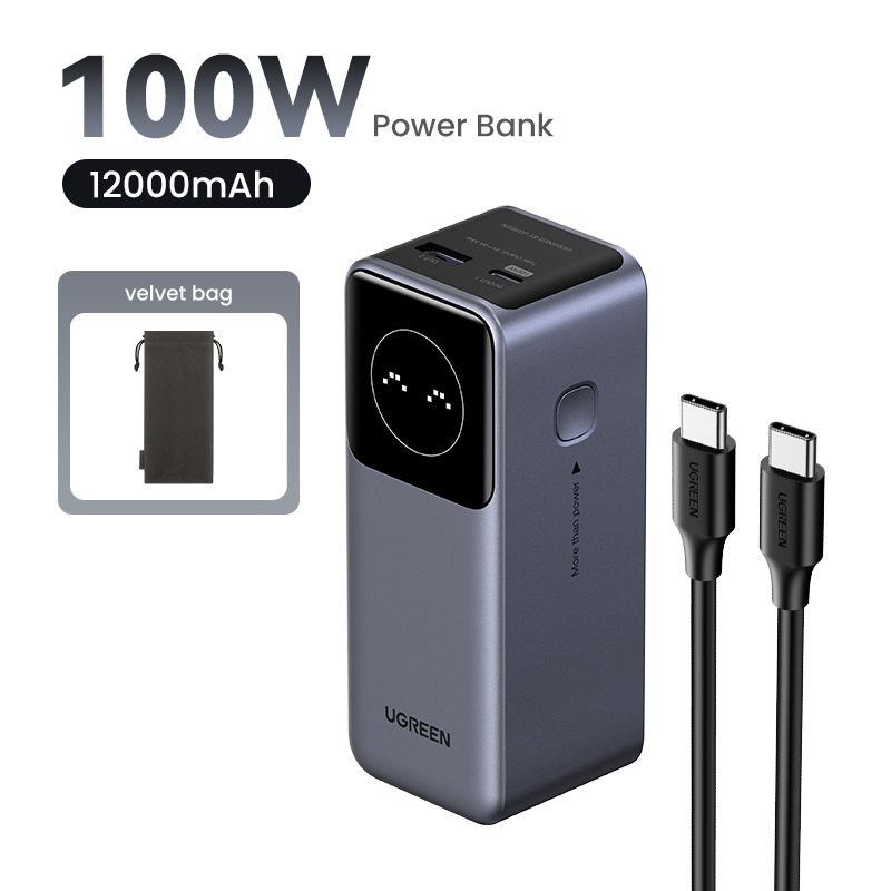 Ugreen 12000Mah 100W Fast Charging Powerbank