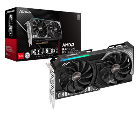 Asrock AMD Radeon Rx 9060 Xt Challenger 16 GB Oc GDDR6
