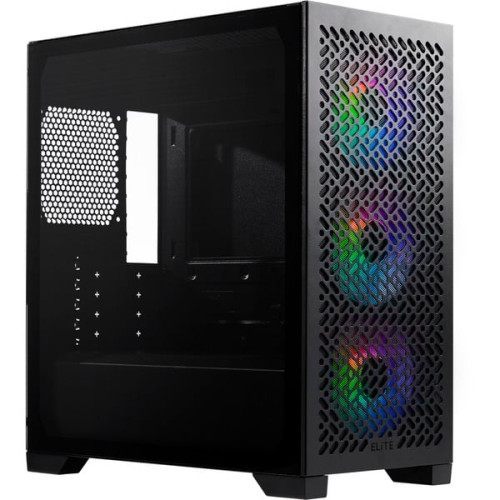 Caja Cooler Master Elite 302 Negra (E302-Kgnn-S00)