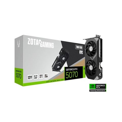 Zotac Gaming GeForce RTX 5070 Twin Edge Nvidia 12 GB GDDR7