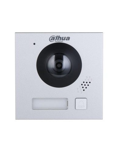 (Dhi-Vto4202f-P1) Dahua Modulo De Videoportero Modular Ip Con Camara Y Boton De Llamada, 2 Hilos
