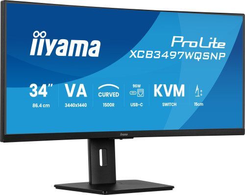 Iiyama Monitor Va, 2H 1Dp,Dock, Kvm, 95W