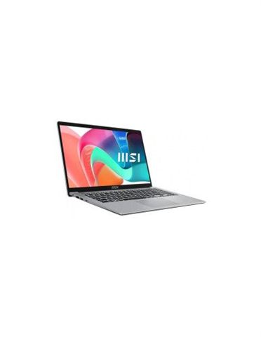 MSI Portatil Modern 15 F1mg-600Es. 15.6" Fhd (1920*1080), 60Hz Ips. Intel Core 5 Processor 120U. Intel Graphics. Ddr Iv 8 GB*2. 512 GB NVMe SSD. Platinum Gris. W11 Home