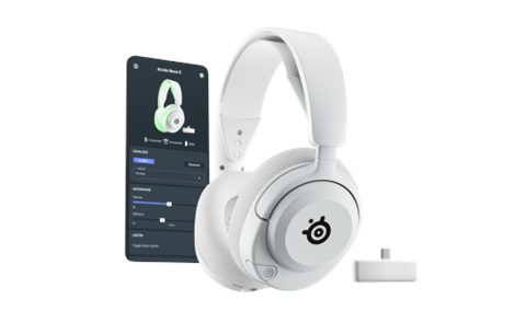 Steelseries Arctis Nova 5X Wireless Auriculares Inalámbrico Diadema Juego Usb Tipo C Bluetooth Blanco