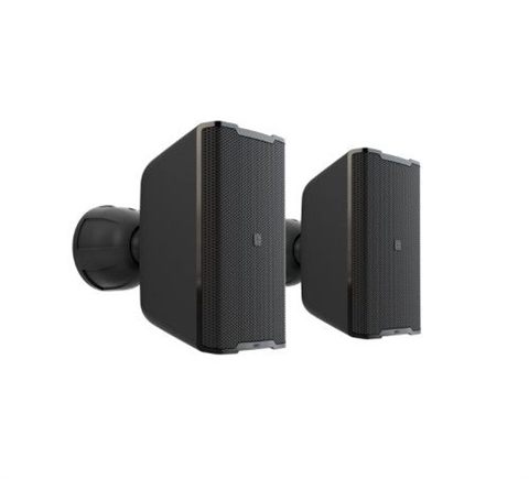Ld Systems Integration Serie Dqor (Lddqor3b) 3" Two-Way Passive Indoor/Outdoor Installation Loudspeaker 8 Ohm, Black (Pair) Warranty 5 Years (Pu3)