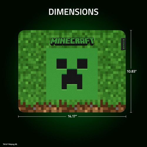 Alfombrilla Razer Gigantus V2 Medium Minecraft Edit. (Rz02-03333800-R3m1)