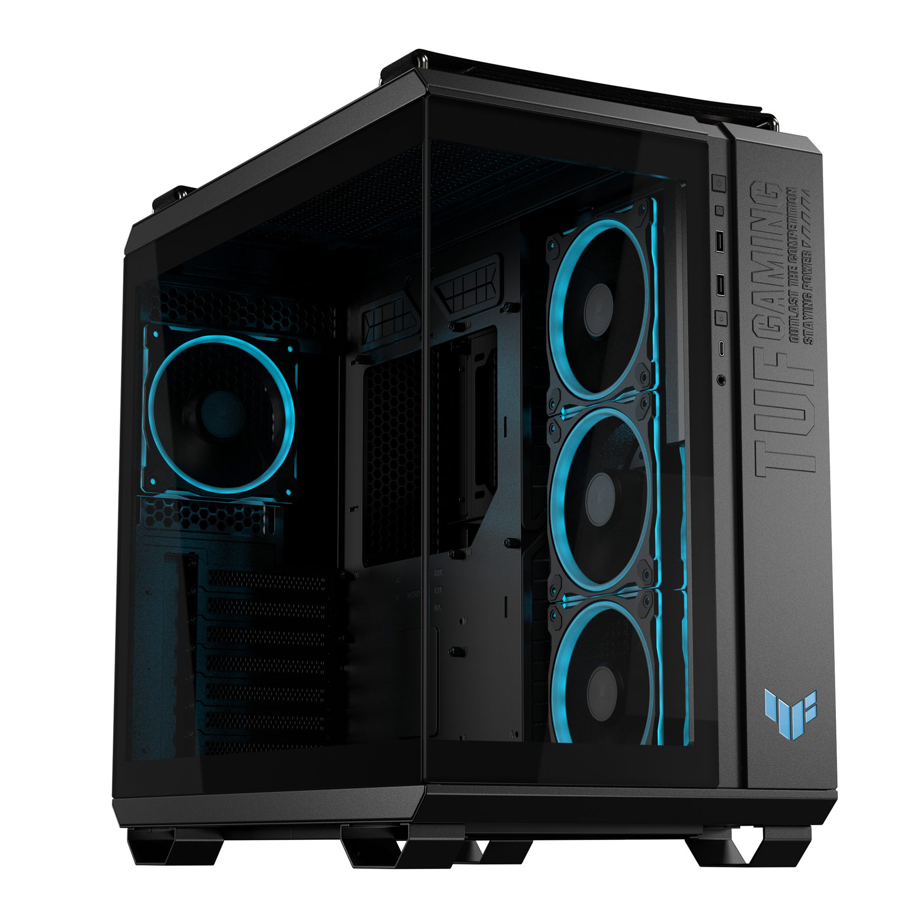 Asus Tuf Gaming Gt502 Horizon Tg Argb Black Midi Tower Negro