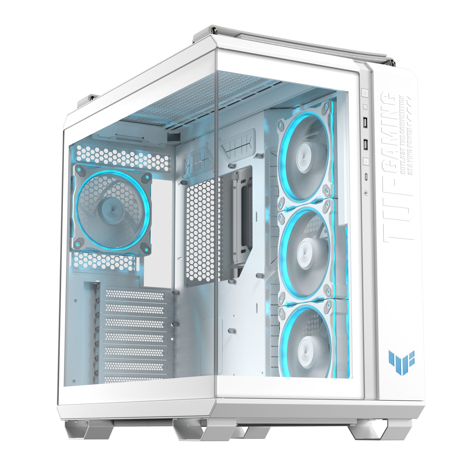 Asus Tuf Gaming Gt502 Horizon Tg Argb White Midi Tower Blanco