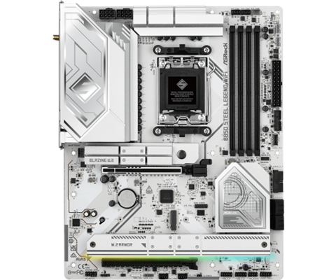 Placa Asrock B850 Steel Legend Wifi,Amd,Am5,B850,Usb20g,Wifi7,Atx