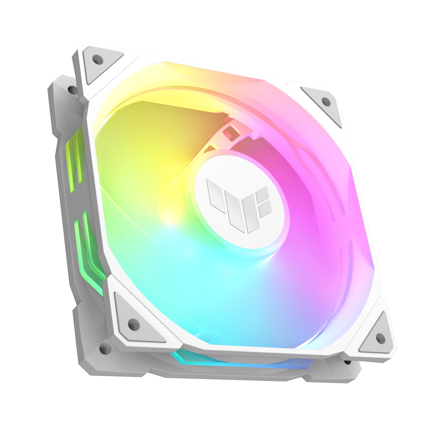 Asus Tuf Gaming Tr120 Argb Reverse 3In1 White Carcasa Del Ordenador Refrigerador De Aire 12 Cm Blanco