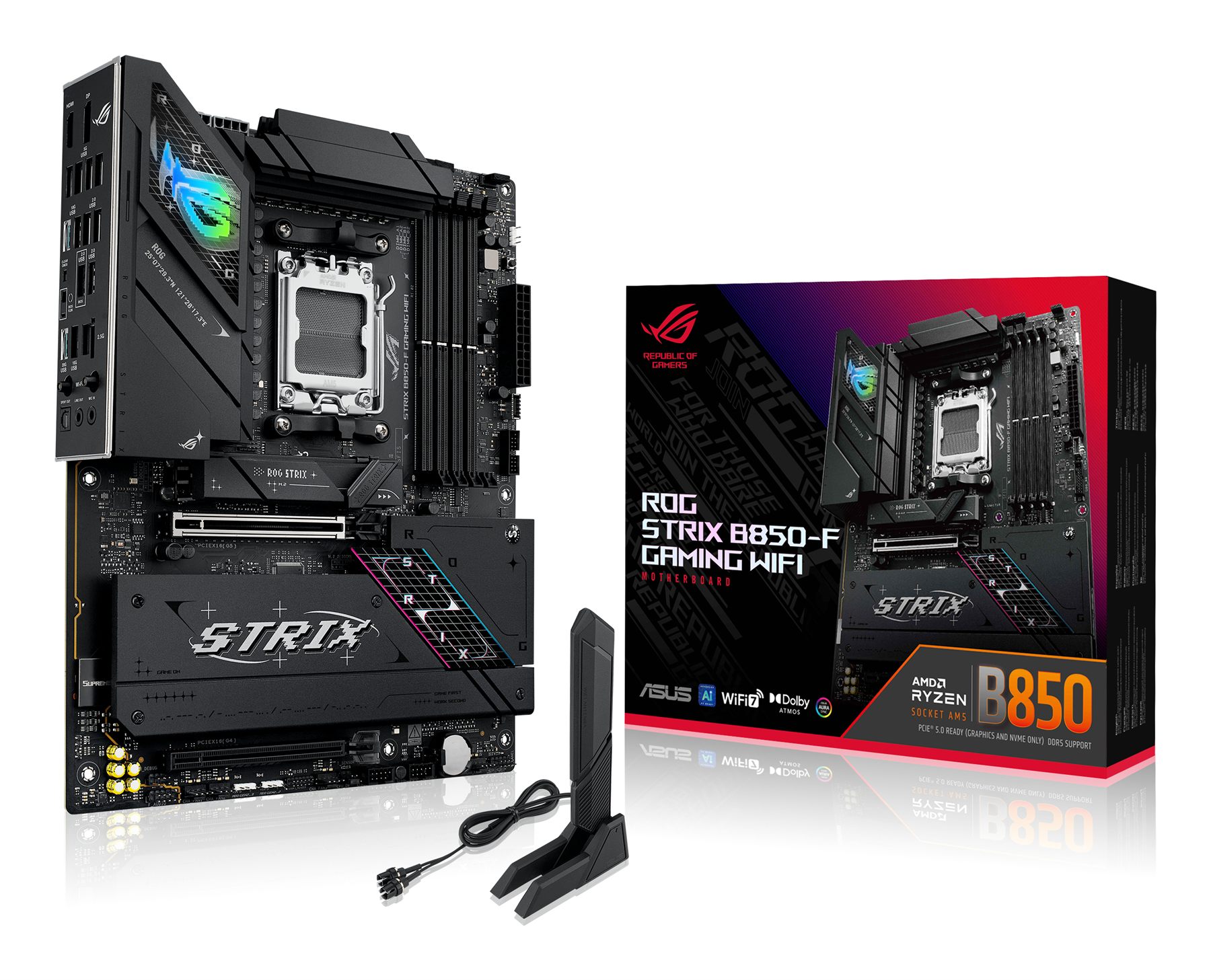 Asus Rog Strix B850-F Gaming Wifi AMD B850 Zócalo Am5 Atx