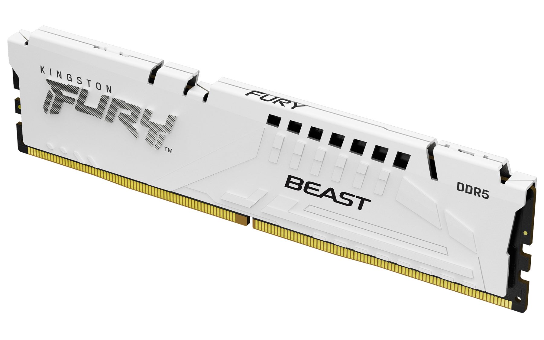 Memoria Kingston 16 GB 6000Mt/S DDR5 Cl36 Fury Beast White Expo - Kf560c36bwe2-16