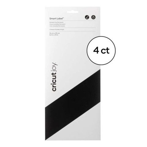 Cricut Smart Label Etiqueta Autoadhesiva Permanente Negro 4 Pieza(S)