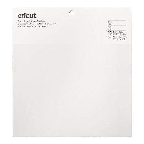 Cricut Smart Paper Bloc De Hojas De Papel Para Bellas Artes 10 Hojas