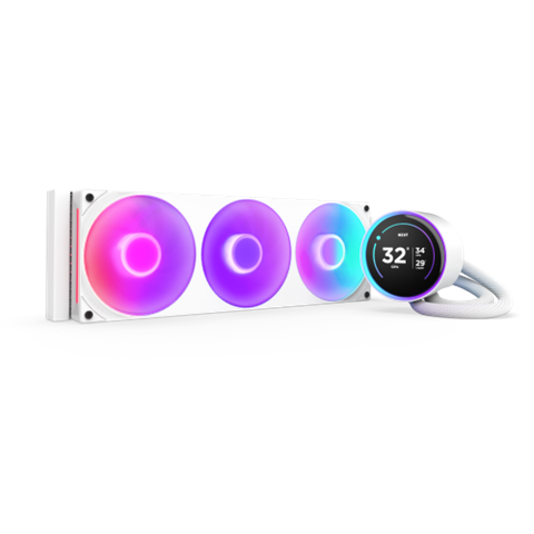 Nzxt Kraken Elite 360 Rgb Procesador Sistema De Refrigeración Líquida Todo En Uno 12 Cm Blanco 1 Pieza(S)