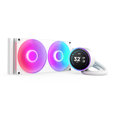 Nzxt Kraken Elite 280 Rgb Procesador Sistema De Refrigeración Líquida Todo En Uno 14 Cm Blanco 1 Pieza(S)
