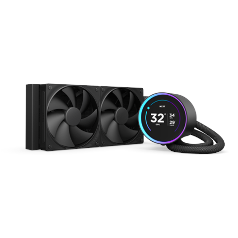 Nzxt Kraken Elite 240 Procesador Sistema De Refrigeración Líquida Todo En Uno 12 Cm Negro 1 Pieza(S)