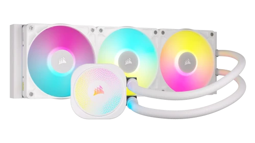 Corsair Icue Link Titan Rx Rgb Procesador Sistema De Refrigeración Líquida Todo En Uno 12 Cm Blanco 1 Pieza(S)