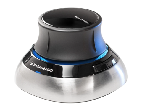 3Dconnexion Spacemouse Ratón Oficina Rf Wireless + Bluetooth + Usb Type-A 6Dof