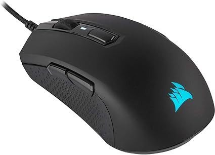 Raton Corsair M55 Ligero, Con Cable, Negro Ch-930F000-Ww