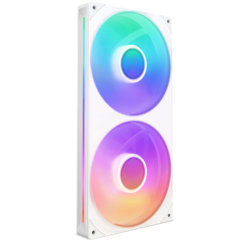 Nzxt Rf-U28hf-W1 Sistema De Refrigeración Para Ordenador Carcasa Del Ordenador Ventilador Blanco 1 Pieza(S)