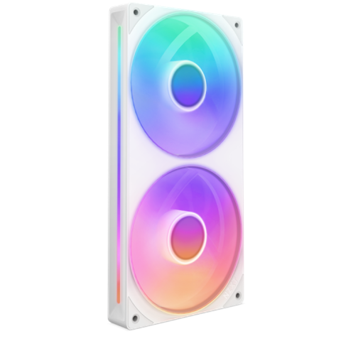 Nzxt Rf-U24hf-W1 Sistema De Refrigeración Para Ordenador Carcasa Del Ordenador Ventilador Blanco