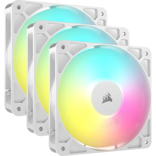 Corsair Rs120 Argb Carcasa Del Ordenador Ventilador 12 Cm Blanco 3 Pieza(S)