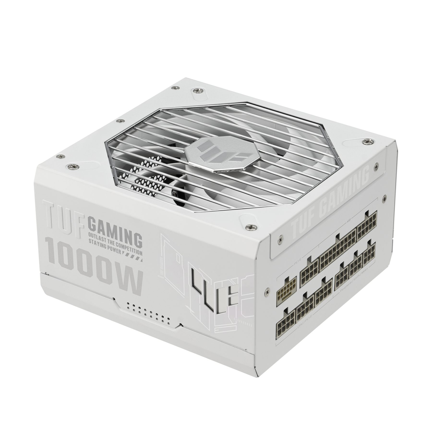 Asus Tuf Gaming 1000 W Gold White Edition Unidad De Fuente De Alimentación 20+4 Pin Atx Atx Blanco
