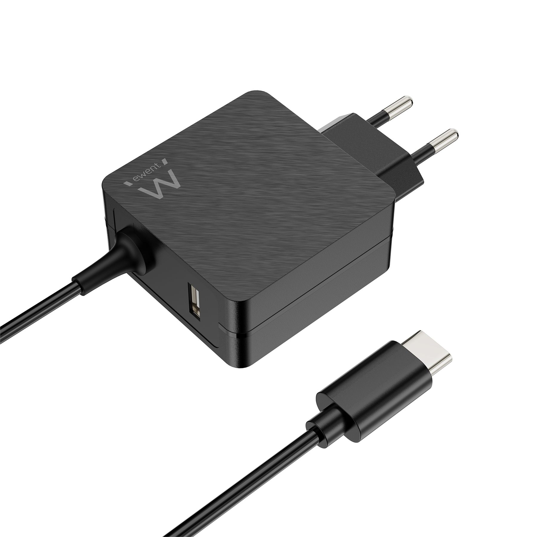 Ewent Ew3979 Cargador De Dispositivo Móvil Portátil Negro Corriente Alterna Carga Rápida Interior