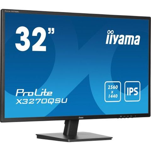 Monitor Iiyama 32", Panel IPS 1Hdmi, 1Dp, 3X3.2, 100Hz, Altavoces, Salida Para Auriculares,100Hz, 3Ms