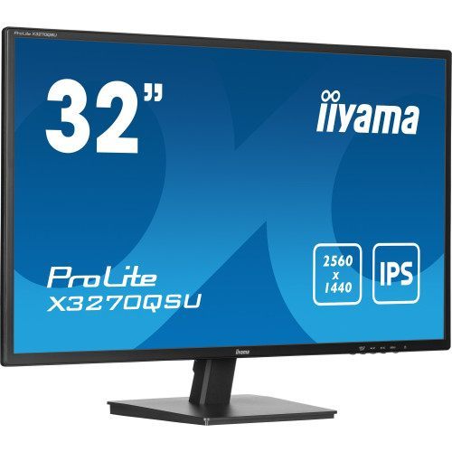 Monitor Iiyama 32", Panel IPS 1Hdmi, 1Dp, 3X3.2, 100Hz, Altavoces, Salida Para Auriculares,100Hz, 3Ms
