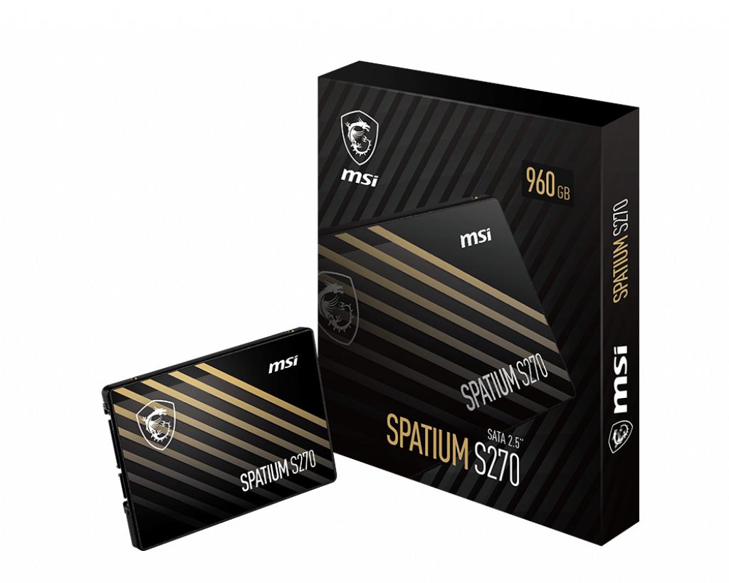 MSI Spatium S270 Sata 2.5 240 GB Unidad De Estado Sólido 2.5" Serial Ata Iii 3D Nand