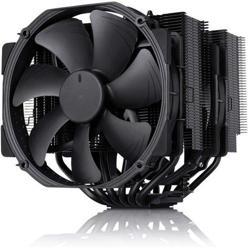 Noctua Cooler Cpu Nh-D15 Chromax.Black [Nh-D15 Ch.Bk], 6 Heatpipes Dual Tower, 2X Nf-A15 140Mm Fan Pwm, Intel Lga1851, Lga1700, Lga1200, Lga1151, Amd Am4, Am5