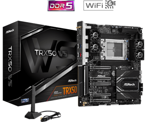 Asrock Trx50 Ws Amd Trx50 Socket Str5 Atx Extendida