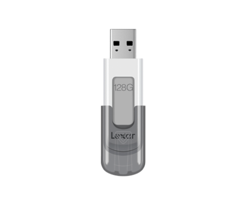 Lexar Jumpdrive V100 Unidad Flash Usb 128 Gb Usb Tipo A 3.2 Gen 1 (3.1 Gen 1) Gris, Blanco